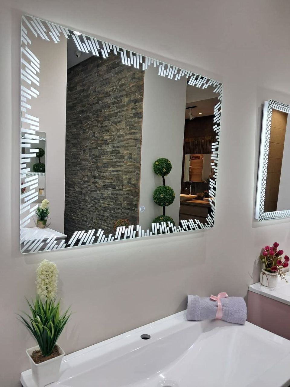 Miroir led digital